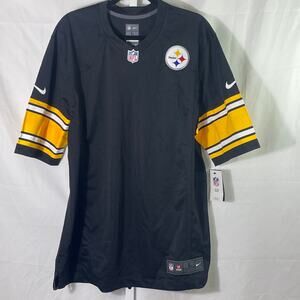 NWT Pittsburgh Steelers On Field NFL Jersey   - Mens Size L - Black